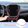Aunginsy Center Console Navigation Panel Trim Cover Compatible with Subaru