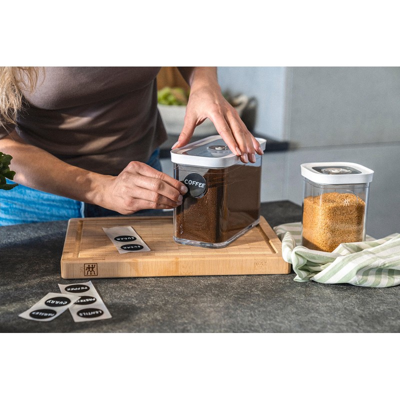 ZWILLING Fresh & Save Cube Labels and Chalk Pen Set,