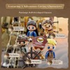 PANTASY Steampunk Airship Model Kit for Adults, Dual-Layer Zeppelin with
