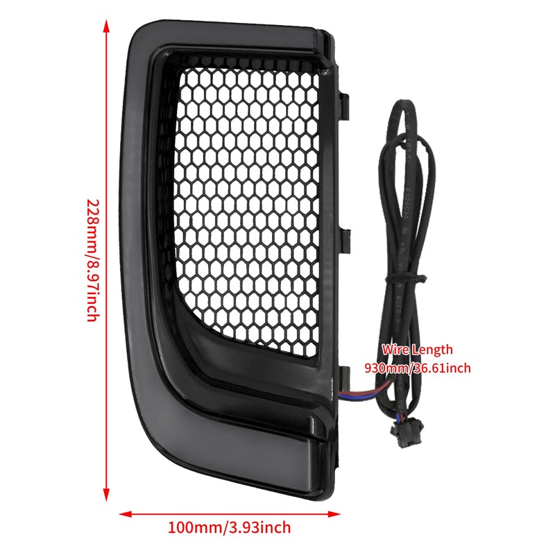 LED Lower Fairing Lights with Turn Signals Running Light for