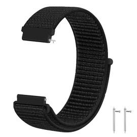 GOHHME Watch Band, 0.6 inch (16 mm), 0.7 inch (18 mm), 0.8 inch (20 mm), 0.87 inch (22 mm), Nylon Band, Watchband 0.6 inch (16 mm), 0.7 inch (18 mm), 0.8 inch (20 mm), 0.8 inch (22 mm), Smart Watch