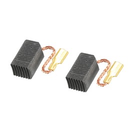 PATIKIL Carbon Brushes 13x8x6mm for Electric Motors Power Tool Angle Grinder Table Saw Spare Part Repair, 2 Pack