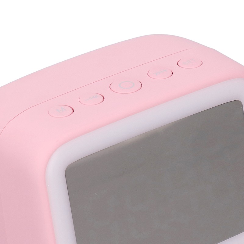 Alarm Clock Radio TF Card Music Player LED Night Light