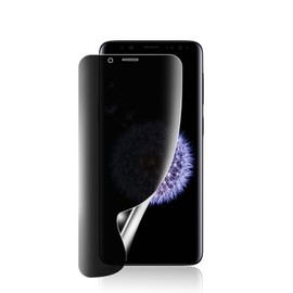 [1 Sheet] Galaxy S9 Film [JACRON] Protective Film for Galaxy S9 Compatible with Fingerprint Authentication, Anti-Reflection, Anti-Peeping, Full Adsorption TPU Film, Made in Japan, Anti-Fingerprint,