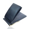 GRAV Men's Money Clip Card Case Wallet Bifold Bill Case
