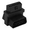 OBD2 Adapter 16 Pin Male to 2 Female Plug and