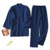 Japanese Kimono Pajama Set for Men & Women – 100%