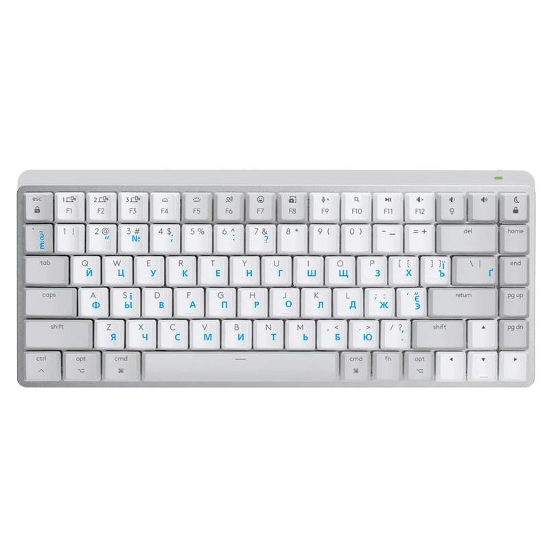2 Pack Russian Blue Keyboard Stickers Cyrillic for Computer Blue