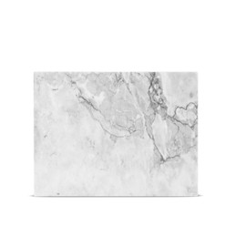 Flexzion Marble Pastry Board w/ Non-Slip Rubber Feet, White, 12"x16" Non-Stick Stain & Heat Resistant Charcuterie Cheese Dough Cutting Serving Cutlery Board Tray for Parties, Kitchen