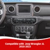 RAZPOY JL Dash AC Switch Cover, Center Console Dashboard Air