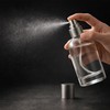 ROHIJALE 50ml/1.7oz Clear Glass Spray Bottles 4 Pack, Refillable Fine