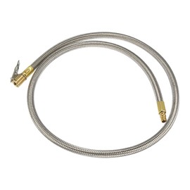 X AUTOHAUX 100cm 39" Car Tire Air Inflator Hose Adapter Extension Quick Connect
