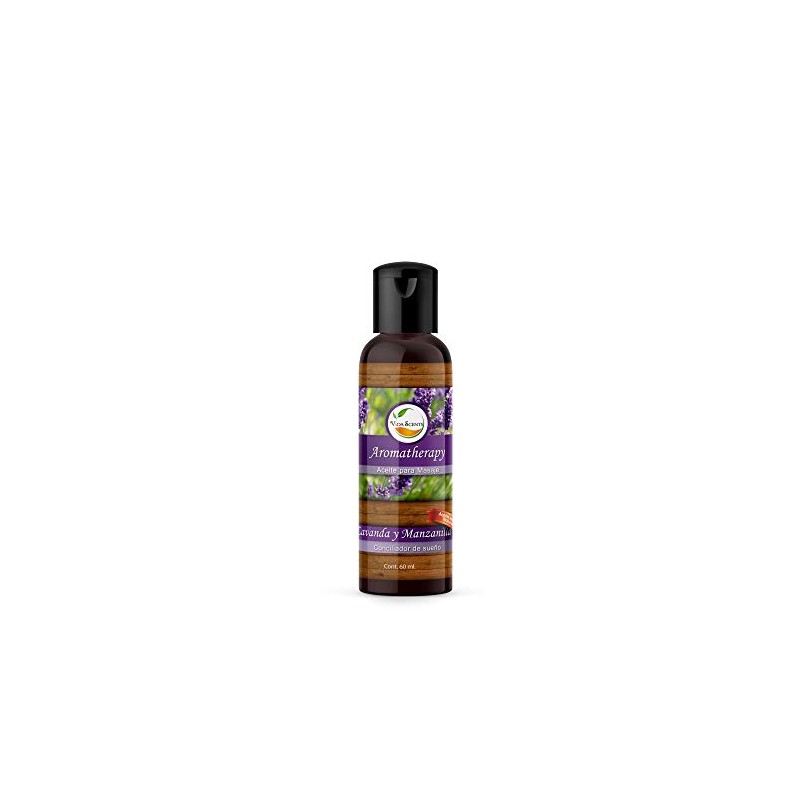 VIDA SCENTS AROMATHERAPY - Aceite Para Masaje Lavanda y Manzanilla