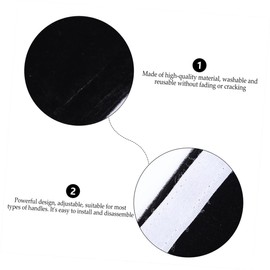 SEWACC 6pcs Refrigerator Handle Washable Appliance Door Handle Protector for Fridge Oven Cabinet Prevents Stains Smudges Fingerprints Kitchen