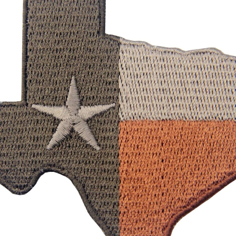 Tactical Texas State Flag Embroidered Emblem Iron On Sew On