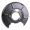 RIDEX 1330S0017 Anchor Plate Rear Left 308/91 mm Sheet Steel