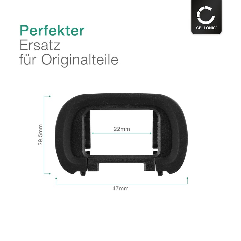 CELLONIC Viewfinder Eyecup Compatible with Sony A7S III Alpha 1