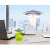 Genuine Fred Filing Saucer Paperclip Dispenser UFO Holder with Cow