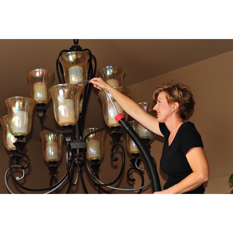 VaccuFlex Wet/Dry Vacuum Attachment Kit - Universal Adapter for Unreachable