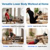 Portable Tibialis Trainer for Dumbbell - Adjustable Leg Extension &
