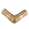 X AUTOHAUX 3 Pcs 14mm 0.55" Car Brass Barb Hose