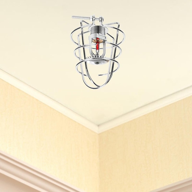 Fire Sprinkler Head Guard Cover, Pendent Fire Sprinkler Cage Protector