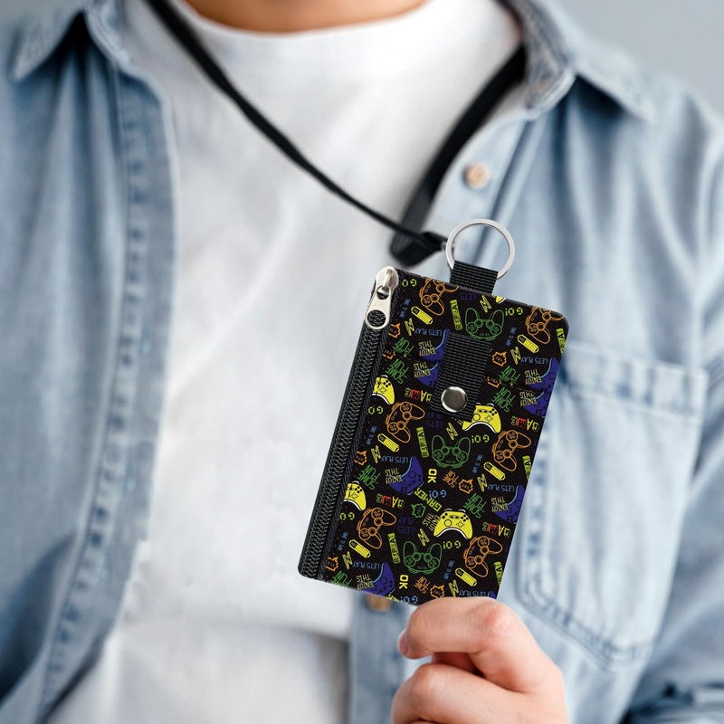 Leyeve Wallet Lanyards for Women with ID Window, RFID Blocking