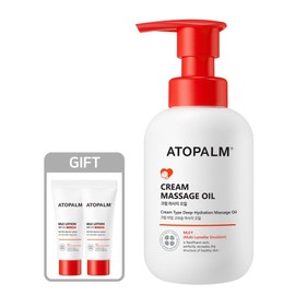 아토팜 Atopalm Cream Massage Oil 200ml (+ 2 Lotion 20ml)