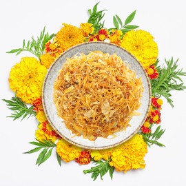 fresh herbs Marigold 200g Marigold Flower Tea Marigold / 마리골드 200g 메리골드꽃차 금잔화