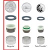Neoperl Mikado California Faucet Elegant Aerator Economy Flow 1.2 GPM