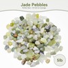 Pulovin 5LB Succulent and Cactus Pebbles, 1/5 Inch Jade Pebbles