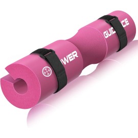 POWER GUIDANCE Weights Barbell Squat Pad for Hip Thrusts Squats and Lunges Squat - Pink