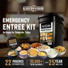Ready Hour 120 Serving Entree Bucket-Freeze Dried Emergency Food Supply-Survival