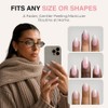 Sassy Saints Pegatinas para uñas sin rayos UV | Ombré