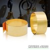 Uxney Brass Sheet Roll, Gold Foil Sheets 1000mm x 50mm
