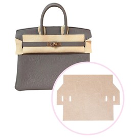 Premium Felt Protectors for Designer Bags - Soft, Light Weight, and Precision Fit Felt Protectors, Beige, Kelly 25