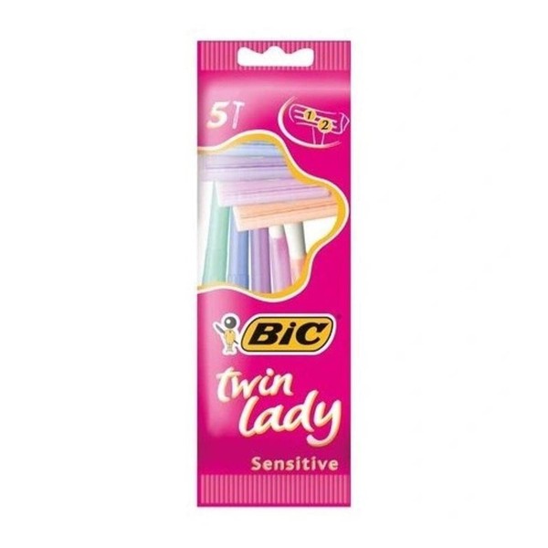 Maszynka do golenia Twin Lady Sensitive 5 sztuk