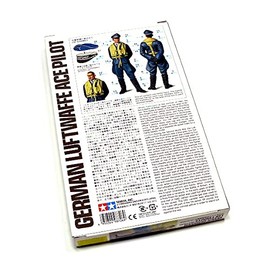 Tamiya Military Model 1/16 WW2 German Luftwaffe ACE Pilot Figure Hobby 36302