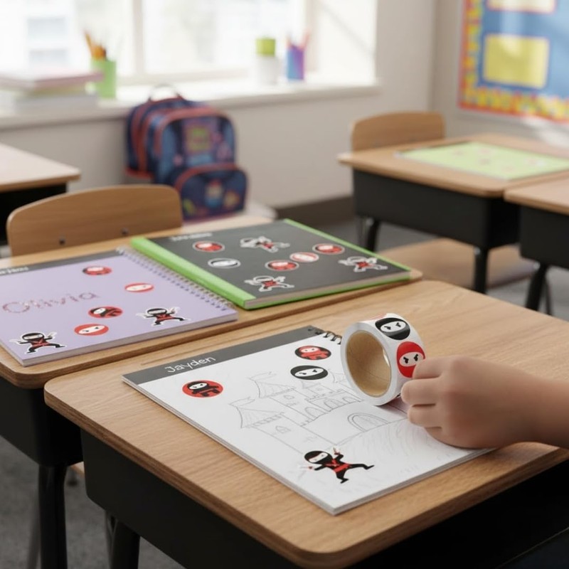 Ninja Roll Stickers - Stationery - Stickers Roll - 1