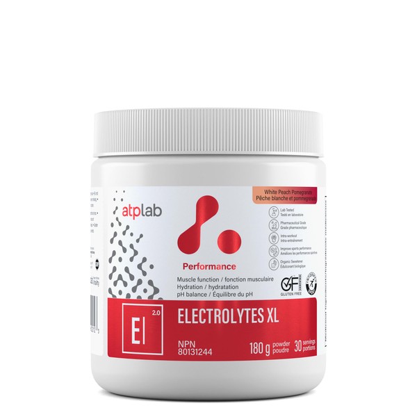 ATP LAB - Electrolytes XL 180g Powder, 30-Servings - Helps