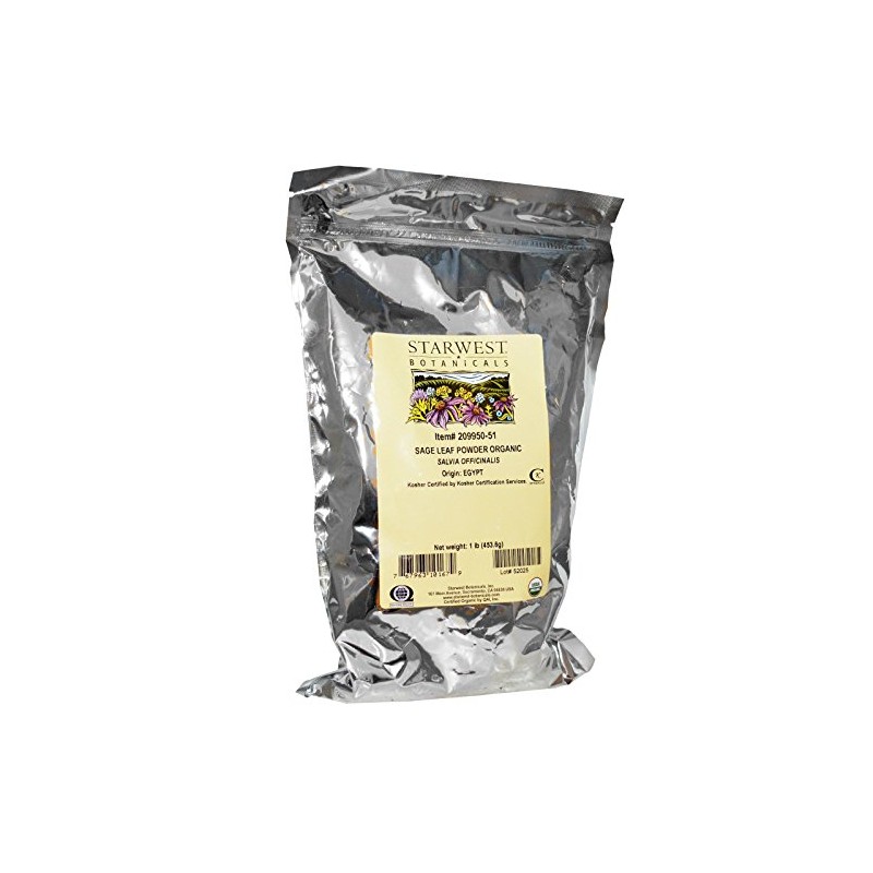Organic Sage Leaf Powder