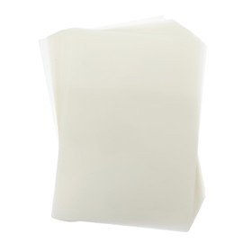 OHPHCALL 100Pcs Laminating Film Scratch for Document Protection for Menus Id Cards and Photos Ensures Durability and Clarity