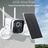 Kittyhok 2K Solar Security Camera Outdoor | 4MP FHD Wireless