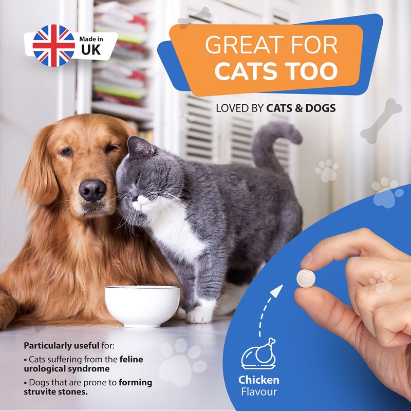 Bladder & Kidney Support Supplement for Dogs & Cats -