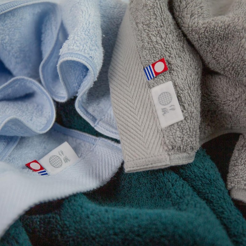 Iori IORINO Imabari Towel Bath Towel, Made in Japan (Gray)