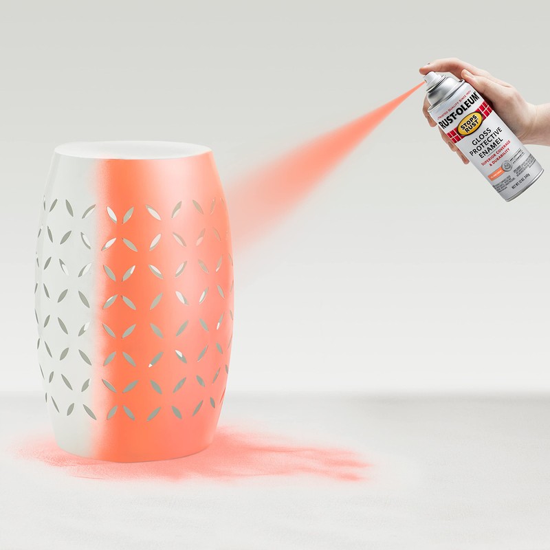 Rust-Oleum 353010 Stops Rust Spray Paint, 12 oz, Gloss Island