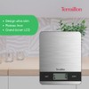 TERRAILLON - SLIM STEEL - Electronic Kitchen Scale, Large LCD