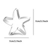 WDYJMALL Starfish Cookie Cutter