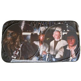 Falcon Crew Car Sunshade UV Protector Shield Auto Window Windshield Cooler (Large)