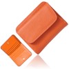 Blanpom bp-1046 Women's Bifold Wallet, Leather, Cowhide Leather, Mini Wallet,